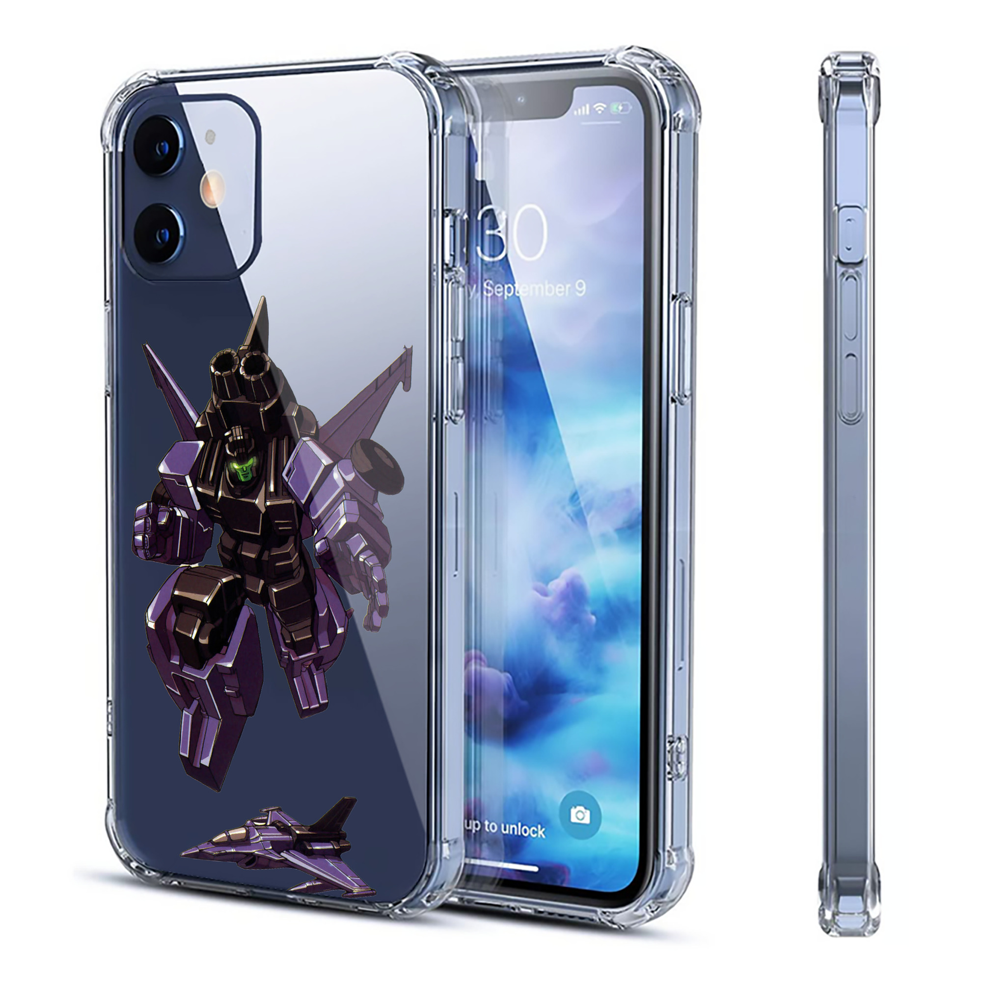 （画像用）  【iPhone 12シリーズ対応】透明スマホケース（クリアソフトケース）